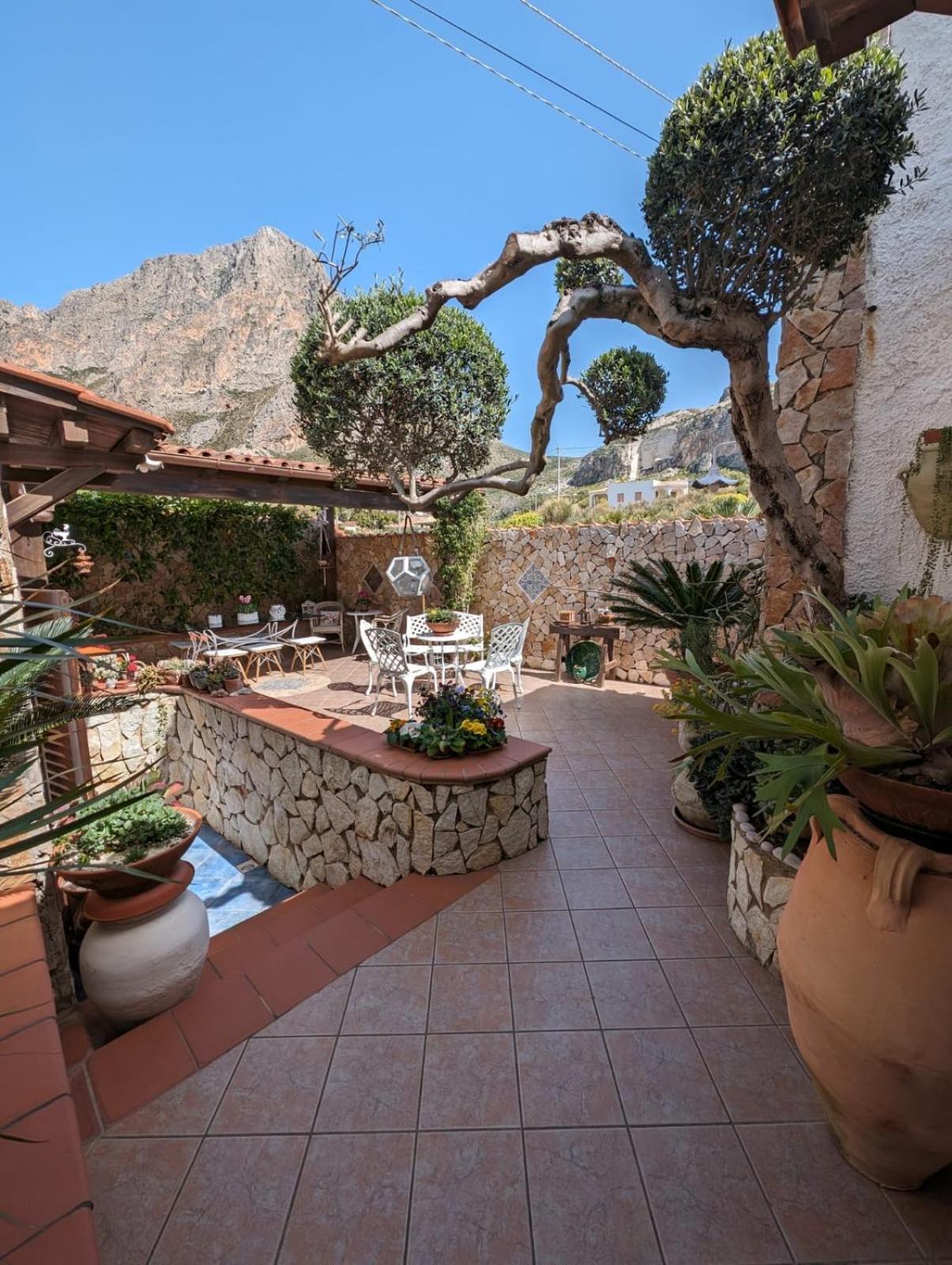 Villa Baia Di Cornino Custonaci Exterior photo